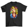 Blonde Bombshell In Retro_12 - Fun and Fabulous T-Shirt Mens Womens Tees Top! Unisex Printed Design, 10