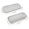Dishwasher Silverware Basket Rectangular Safe Multifunctional Dishwasher Basket Mesh Drain Thorough Cleaning for Small Items