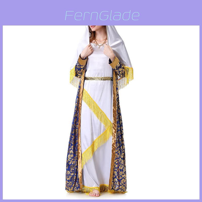 Halloween Dubai Costume Dress Polyester Fabric With Fantasy Theme For Women