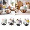 Farmhouse Chicken Egg Basket Mesh Storage Basket for Kitchen Supplies Countertop Rustic Decor