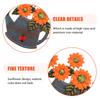 Office Decor Pendant Garland Welcome Sign for Front Door Wreath Signs Iron Plant