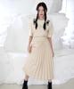 Eipeuleonwei Nudy Pleats Apron Dress Size 2