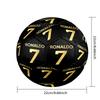 Ronaldo's Iconic Pose Size 5 Soccer Ball Machine Sewn Indoor/Outdoor Training and Matches Sports Enthusiast Gifts