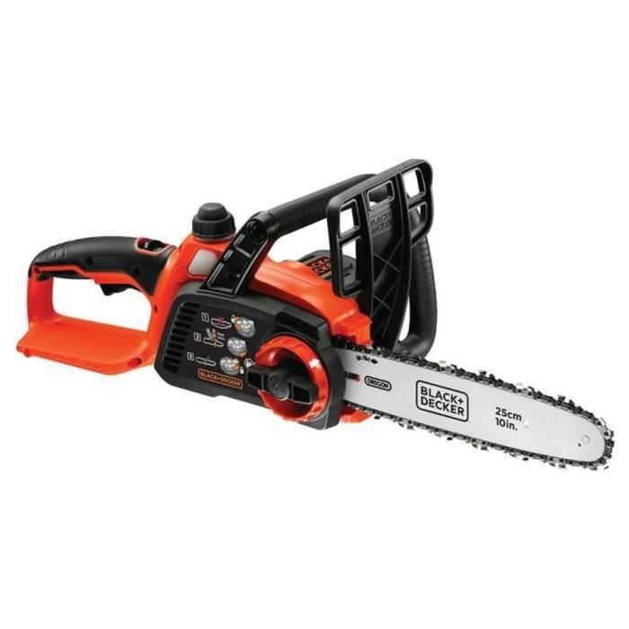 Tronçonneuse électrique sans fil - black&amp;decker - gkc1825lb-xj - 18v - 25cm - sans batterie