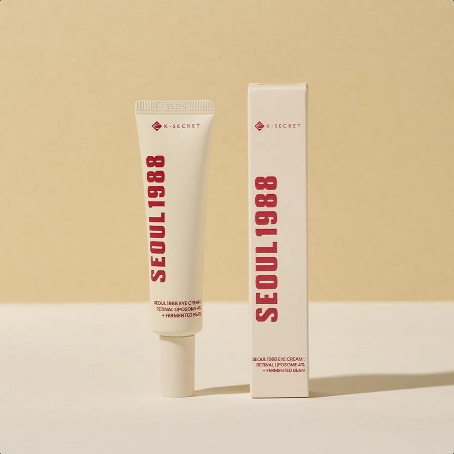 KSECRET Seoul 1988 Eye Cream: Retinal Liposome 4%+Fermented Bean 30ml Eye Cream 30ml