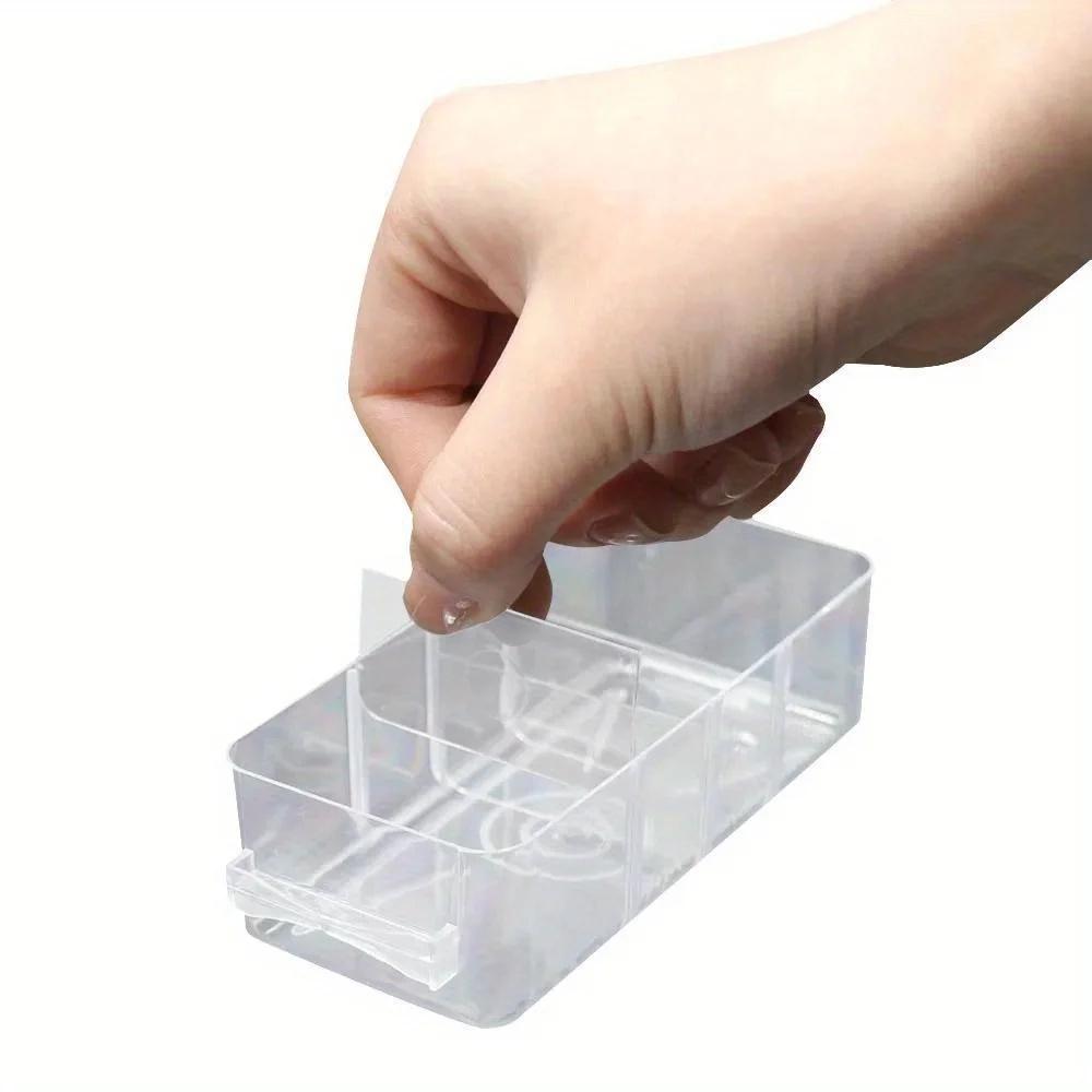 30*13*24cm1pc 25 Grids Drawer Parts Transparent Sorting Storage Box, Screw Classification Component box,Electronic Components Storage ToolBox.