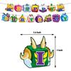 Blox Fruits Cartoon Theme Birthday Party Decorations Set Flags Balloons Cake Toppers