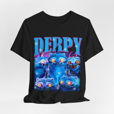Derpy Grafik-T-Shirt, Lustiges T-Shirt für Fans, Lustiges Geschenk, Freizeitkleidung,