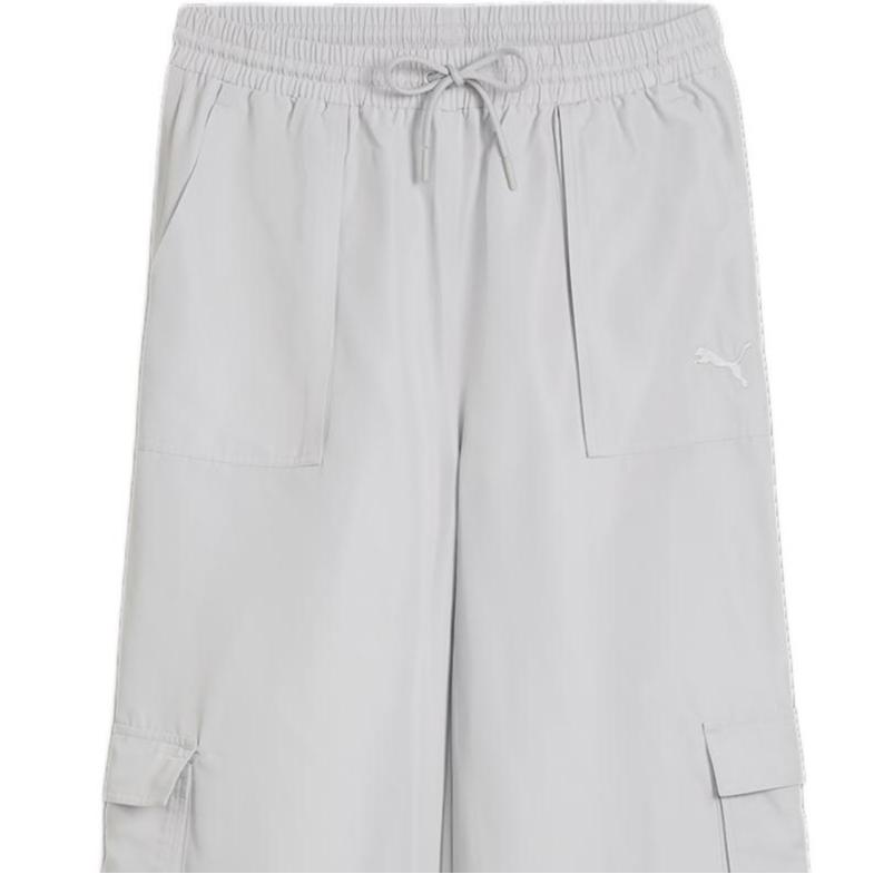 Puma Dare To FW24 Midnight Mo Fashion Loose Comfortable Casual Pants Women bottoms Light-Gray 630923-09