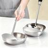 Stainless Steel Spoon Rest for Stove Top Kitchen Countertop Self Standing Ladle Holder Cooking Utensil Rest for Spoon Spatula