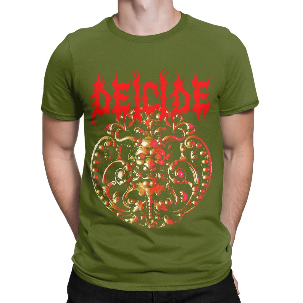 Deicide Classic Debut Funny Graphic 100 Cotton Tshirt Deicide Tops Tees For Unisex