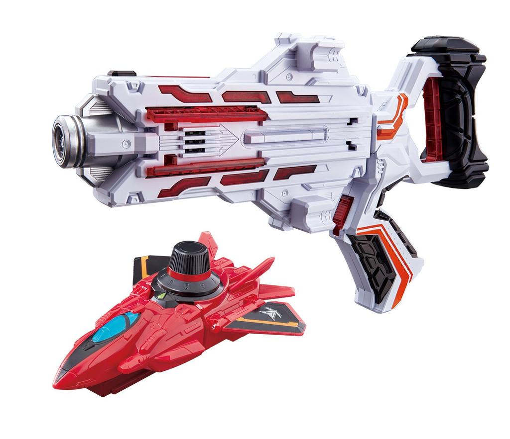 Kaitou Sentai Lupinranger VS Keisatsu Sentai Patranger Double Transformation Gun DX VS Changer Lupin Red Set [Bandai]