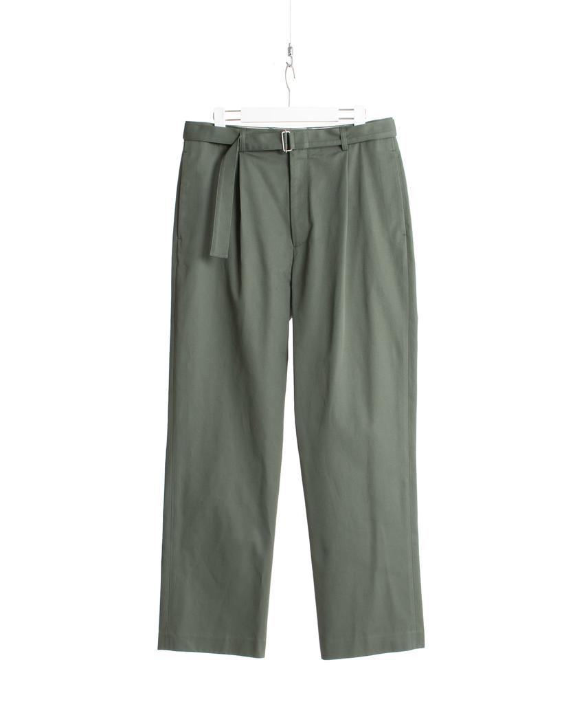Wagi Belted Pants (Military Green)