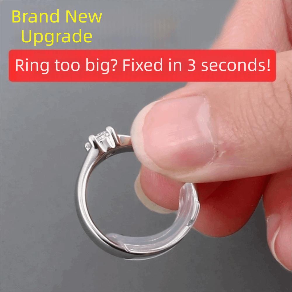8Pcs/set Silicone Ring Size Adjuster Loose Rings Ring Size Retainer  for Rings Jewelry Tools