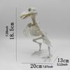 Halloween Krähen Skelett Dekoration Ornament Simulation Gruselige Tierknochen Figur für