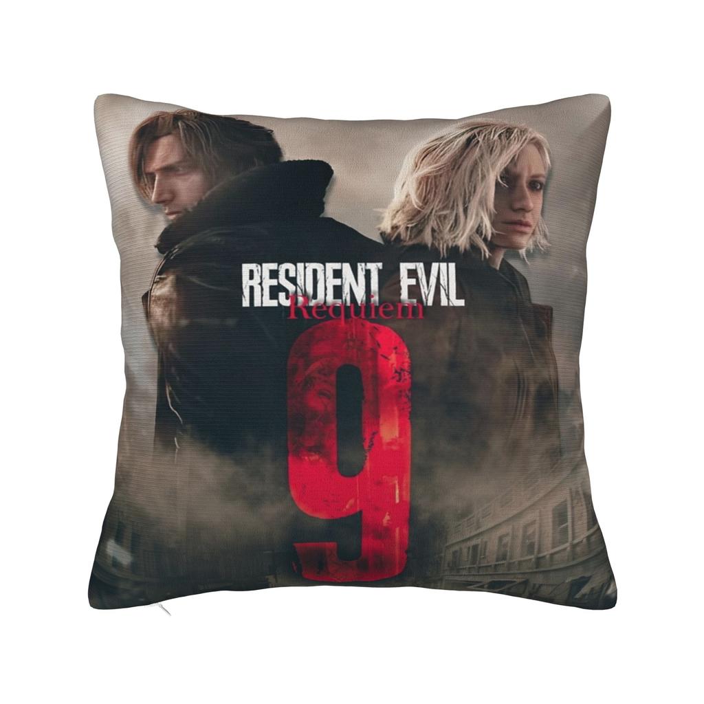 Decorative Pillow Cover Residents Evils 9 Requiem Product Home Games Pillow Case Cover Square Multi Size