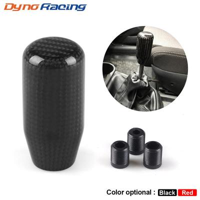 Racing Universal Real Carbon Fiber Manuální řadicí páka Knoflík páky řadicí páky