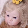 KEIUMI 18 Inch Reborn Baby Doll Full Silicone Vinyl Realistic Skin Like Newborn Girl Toy Children Birthday Gift
