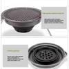 KOSUN Outdoor Barbecue Stove Indoor Charcoal Fire Round Thick BBQ Stove Picnic Barbecue Stove Camping Bracket Barbecue Stove