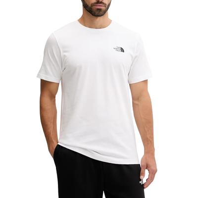 The North Face M Half Dome Photo SS Tee, Mens White T-shirt
