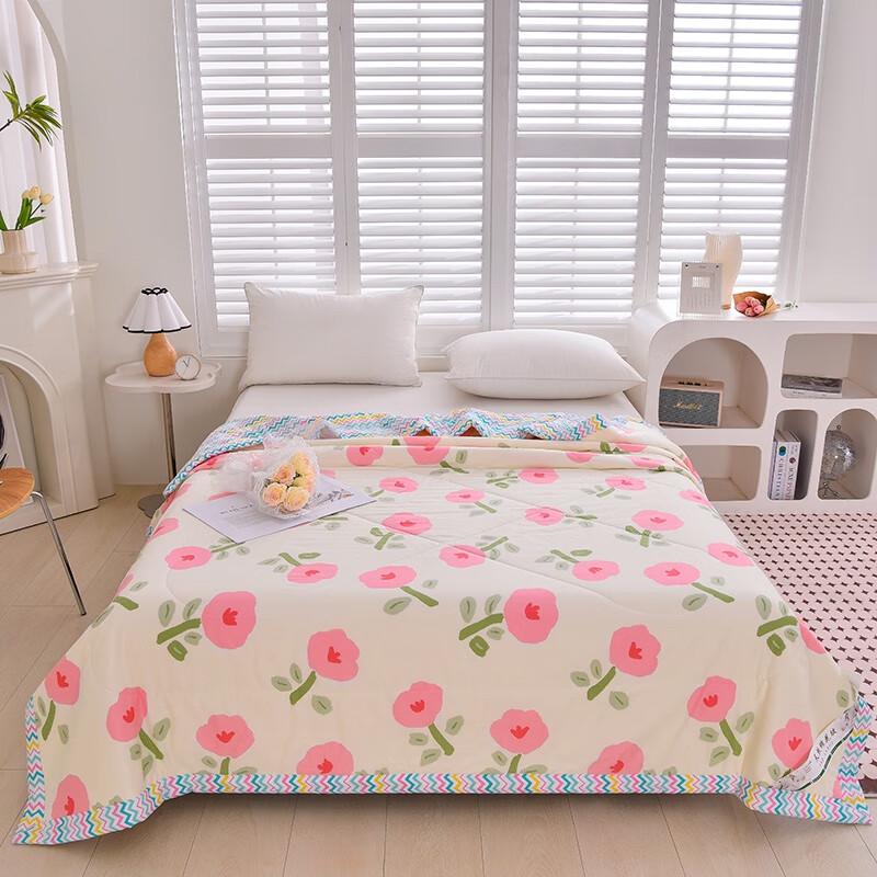 Zile 100% Xinjiang Cotton Summer Comforter (180x220cm)