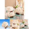 Cute Dumpling Plush Pillow With Pp Cotton Filling For Bedroom Decor And Sofa Support