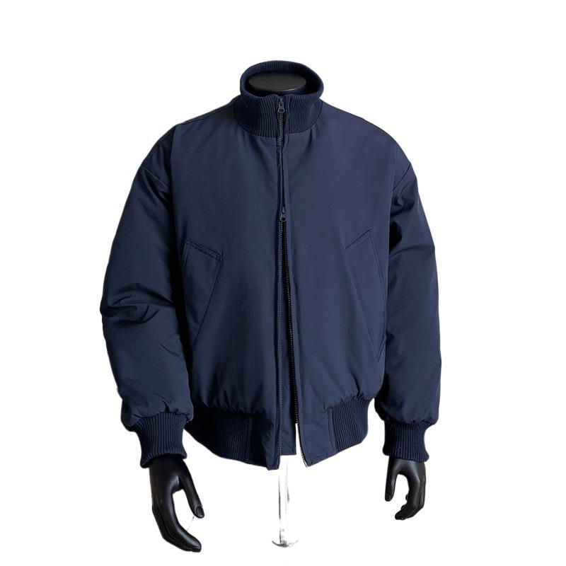 Men's American-Style Cotton Pilot Jacket: Autumn/Winter Slim Fit, Thickened Warm Outerwear