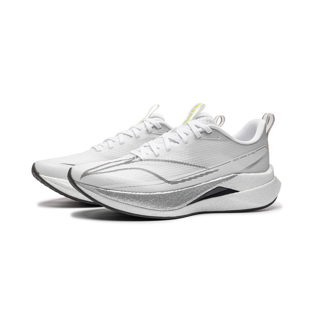 Zapatillas de Running Li Ning Red Rabbit 9 Pro para Hombre Sneakers Plata Blanco ARPW001-12