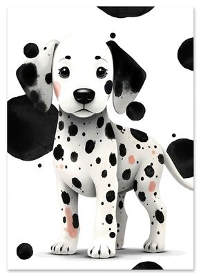 Dalmatian Dog Poster