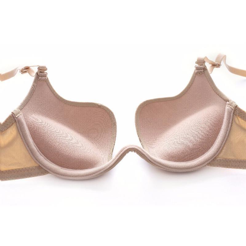Invisible U-Shaped Seamless Bridal Bra Clear Lifted Support To Prevent Sagging