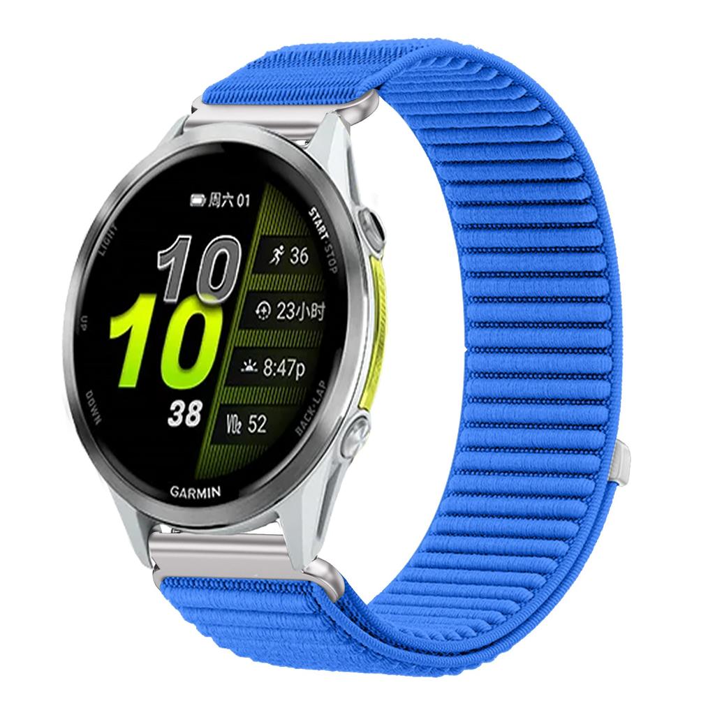 18mm 20mm 22mm Nylon Loop Strap for Garmin Forerunner 970 570 965 955 165 55/Venu 4 45mm 41mm Bracelet for Garmin Vivoactive 6 5