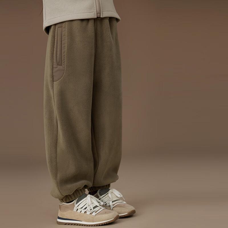 hacikis Kids  Fleece Lined Warm Casual Trousers 110