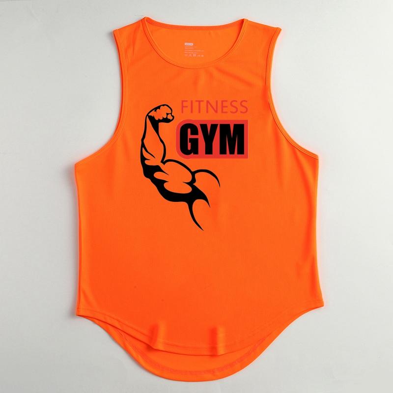 Workout Gym Tank Top Männer Muskel Ärmelloses Sportswear Shirt Stringer Mode Kleidung Bodybuilding Singuletts Fitness Weste