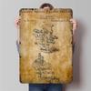 Vintage Engineer Transit Patent Drawing Metal Tin Sign American Industrial Home Decor Wall Art