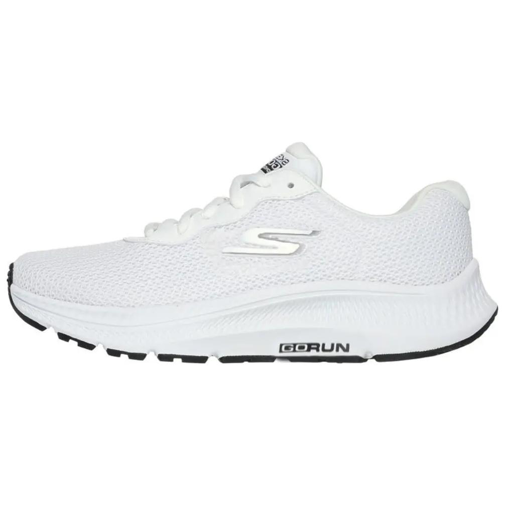 Skechers Go Run Comfortable Versatile Low-Top Casual Shoes Women sneakers White Black 128605-WBK 36