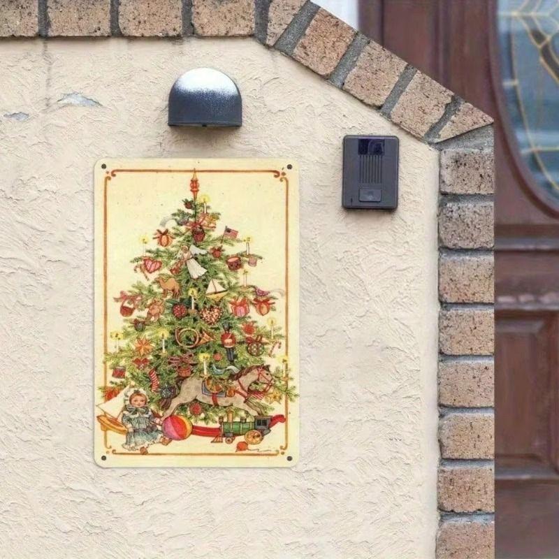 

Retro Metal Tin Sign, Vintage Wall Art Home Decor, 20x30 cm