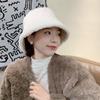 Warm Fisherman Cap Double Sided Panama Hat Winter Sun Cap  Men Women