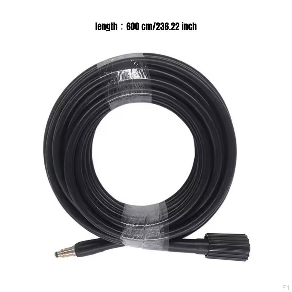 Pressure Washer Hose Sturdy Replacement Flexible for Car Washing