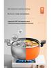 Enamel Non-Stick Multifunctional Household Pressure Cooker - Large Capacity Pumpkin Pot Gift Cookware