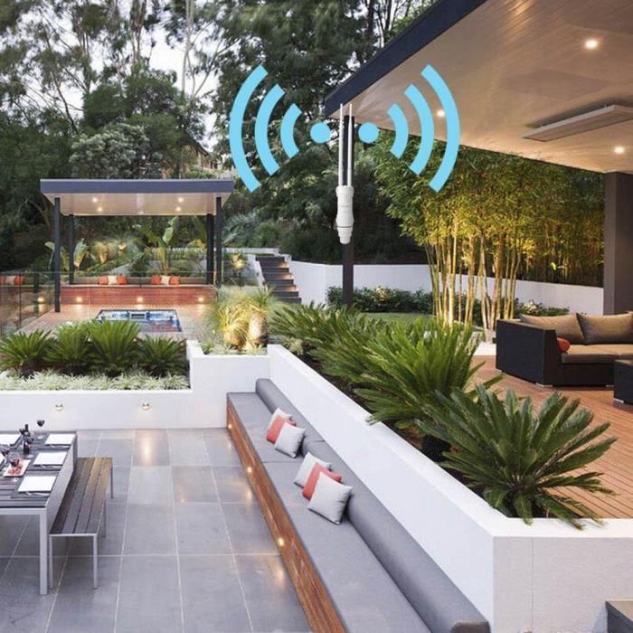 Punto de acceso Wi-Fi - WAVLINK - AC600 - Resistente a la intemperie - Doble banda - Antenas omnidireccionales