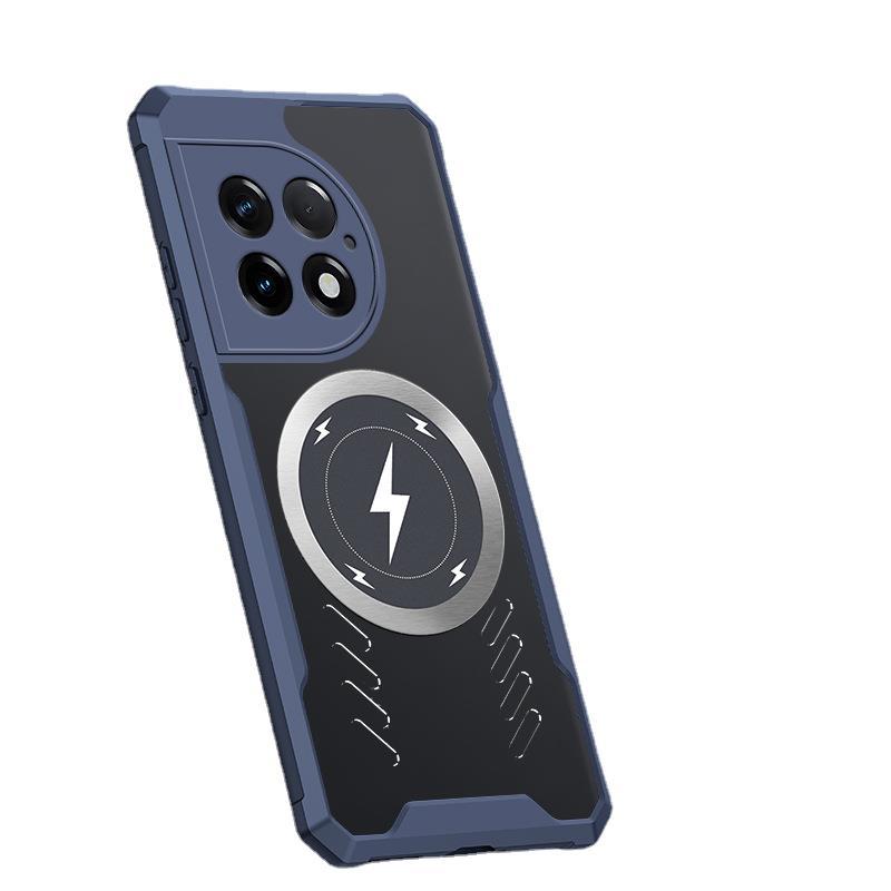 Applicable To OnePlus ACE6 Lightning Magnetic Mobile Phone Case OnePlus 15 Transparent 1 + ACE5Pro Anti-drop 12 Protective Case