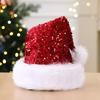 Christmas Decorative Atmosphere Hat Double Sequin Hat Haipai Hair Hat