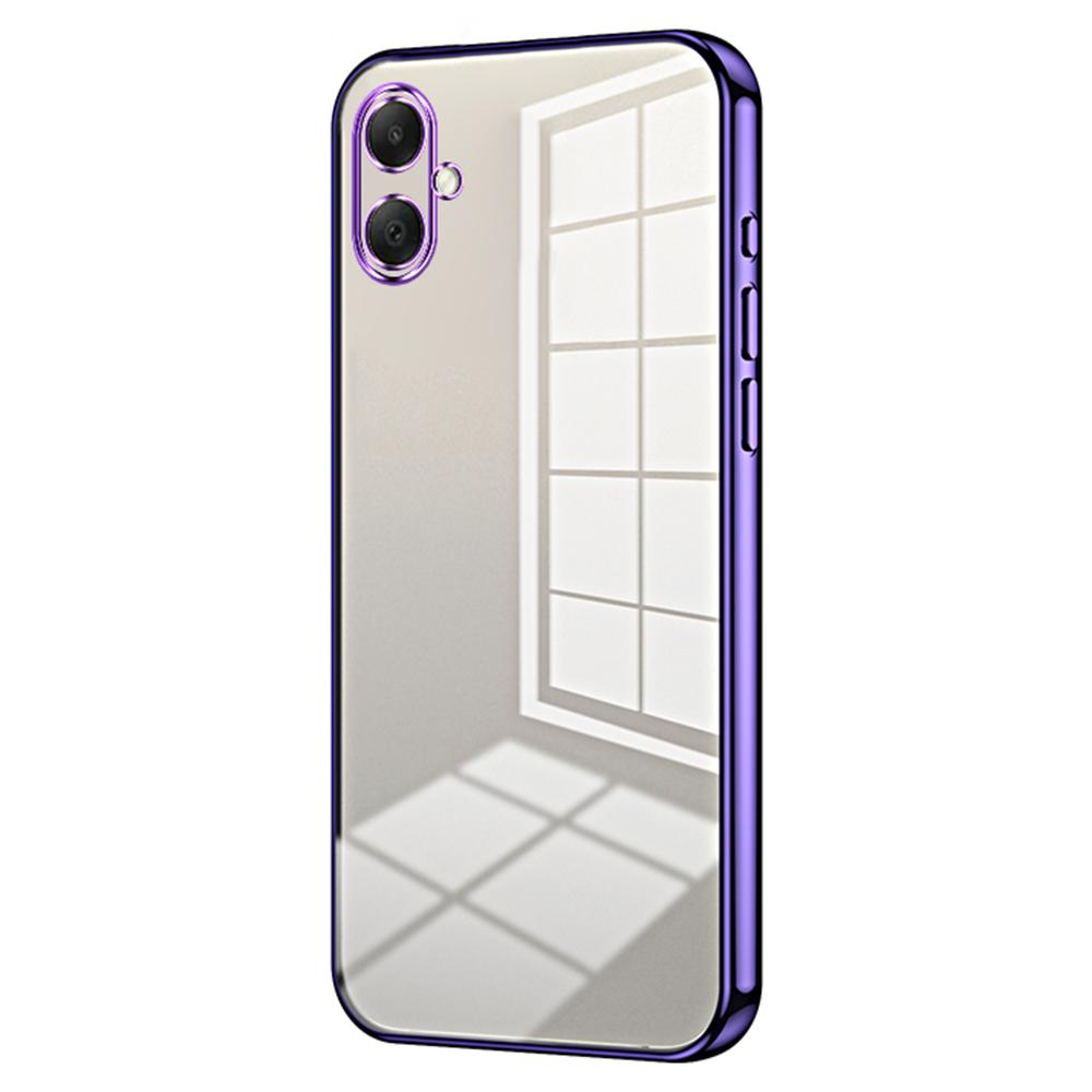 For Samsung Galaxy A07 4G Case Electroplating Frame Soft TPU Phone Cover