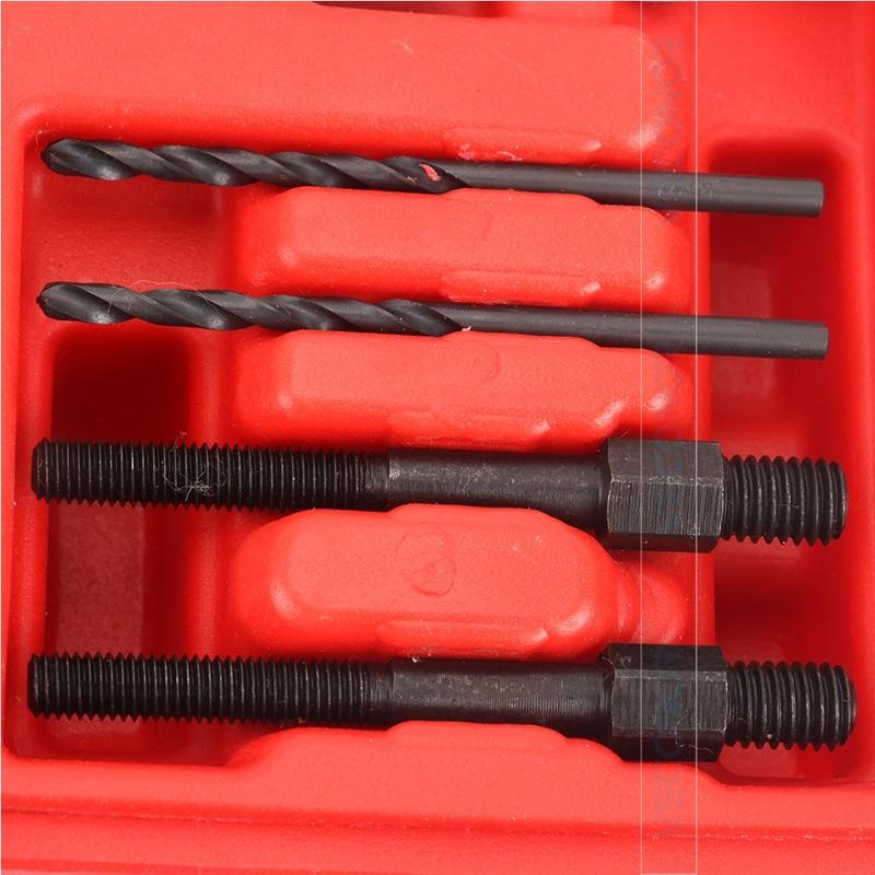 8mm 10mm Damaged Glow Plug Removal Remover Thread Repair Drill Wrench Spark Plug Gap Extractor Tool Kit