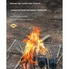 Corrosion Resistant Stainless Steel Portable Grills and Fire Pit Furnaces Bracket Grills for Enthusiasts and Hiking Use