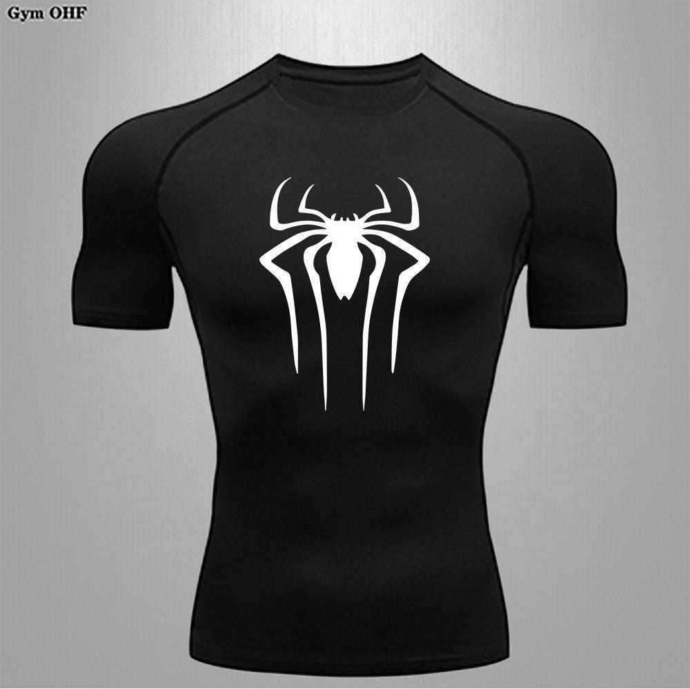 Men s 2026 Tight-Fit Short Sleeve Sports Training Running T-Shirt XXL