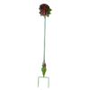 Metal Carnivorous Plant Garden Stake, 25 Inch Large Venus Flytrap Plant Sculpture, Outdoor Decorative Yard Art for Lawn Garden Patio Decor