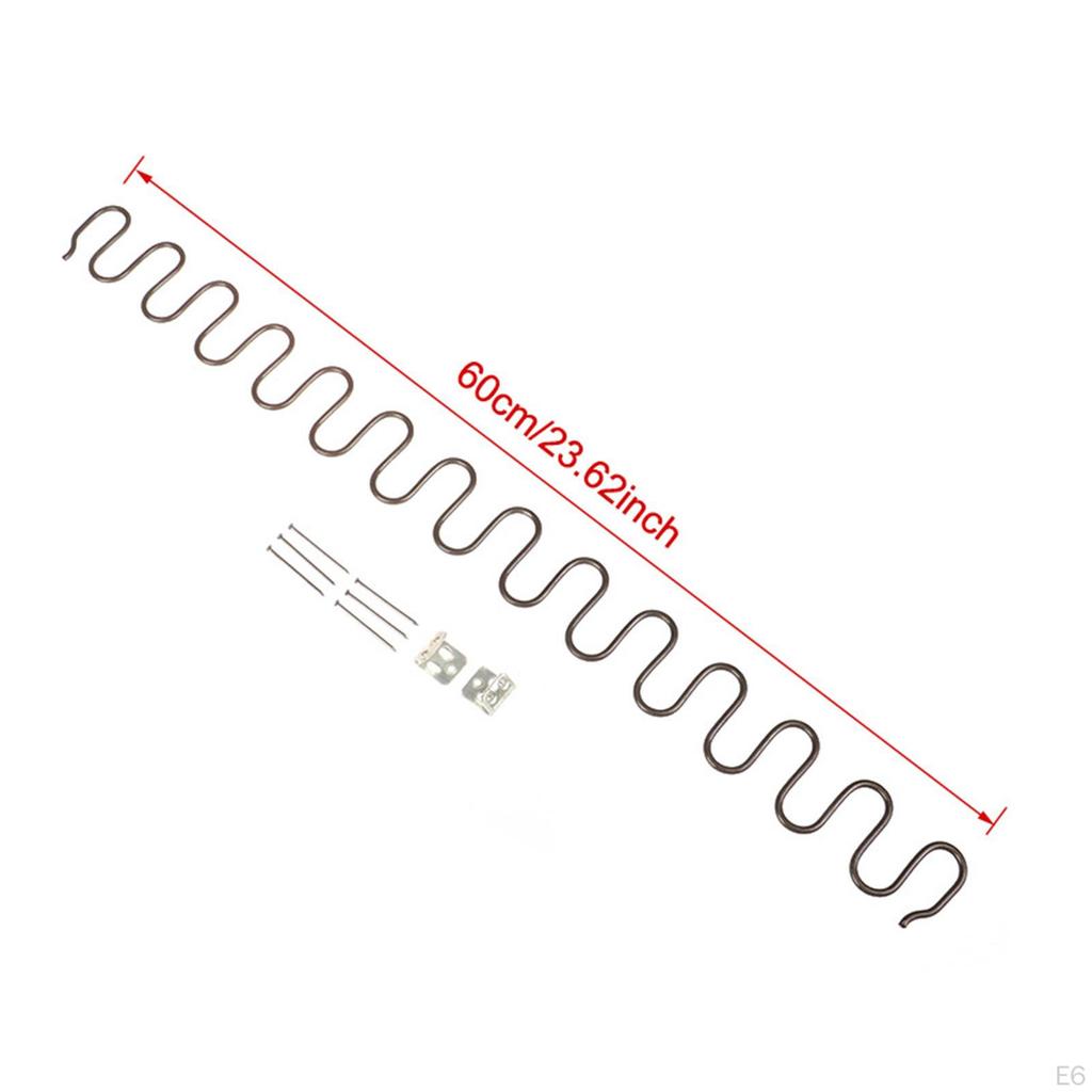 Chair Spring Kit DIY Supplies Replacement Support Zig Shape Upholstery for