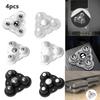 4pcs Self-Adhesive Universal Pulley Heavy Duty Swivel Casters Mute Universal Wheel  Cabinet