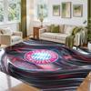 Bayern Munich Design Crystal Velvet Rug Soft Decorative Mat for Bedroom Entrance